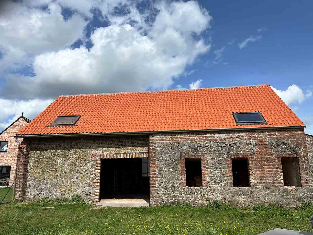 Travaux de maçonnerie de toiture et cheminées