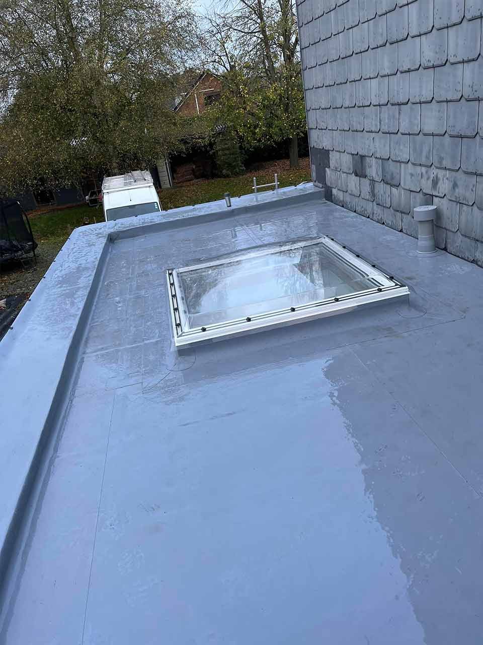Étanchéité toiture plate et plateforme EPDM